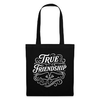 Friendship Saying Friends - Tote Bag - black - Front