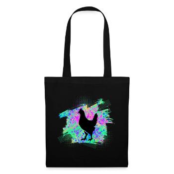 Chicken Chickens - Tote Bag - black - Front