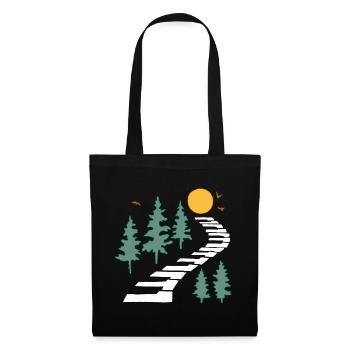 The musical path - Tote Bag - black - Front