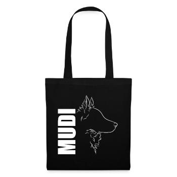 Mudi Profile Dog Dog Wilsigns - Tote Bag - black - Front