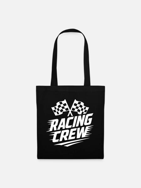 Racing Crew - Stoffbeutel - Schwarz