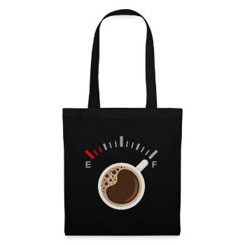 Full of Coffee - Tote Bag - black - Front