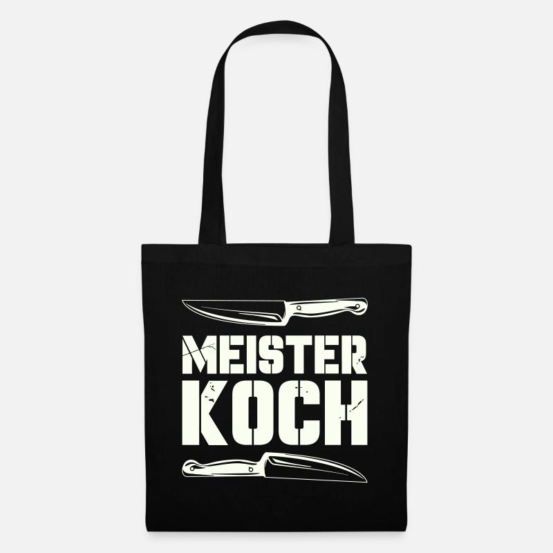 meister_koch- - Tote Bag - black