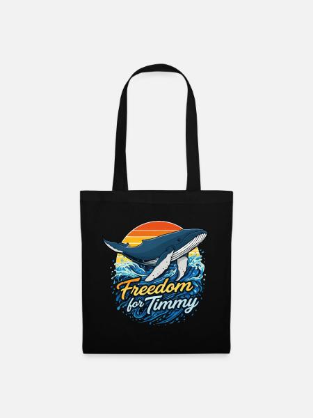 Freedom for Timmy - Sundowner - Tote Bag - black