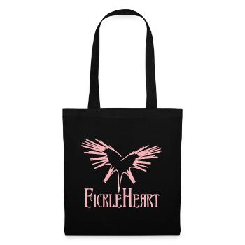 Fickle_Heart - Sac en tissu - noir - Devant
