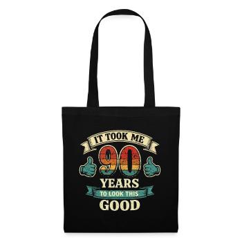 90 Years - It Took Me 90 Years to Be This Beautiful - Tote Bag - black - Front