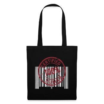 Certified Human - Tote Bag - black - Front