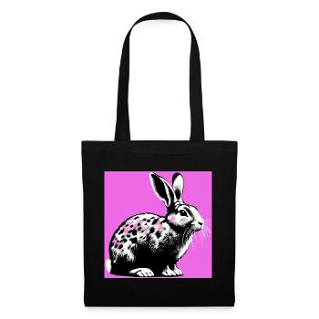 rabbit - Tote Bag - black - Front