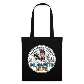 Dr. Caputo hilft - Stoffbeutel - Schwarz - Vorne