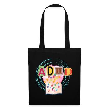 ADHS - Stoffbeutel - Schwarz - Vorne