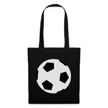 Fussballspiel - Stoffbeutel - Schwarz - Vorne