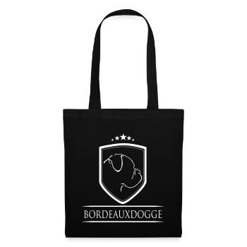 BORDEAUXDOGGE WAPPEN - Stoffbeutel - Schwarz - Vorne