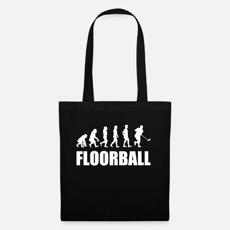 Floorball - Stoffbeutel - Schwarz