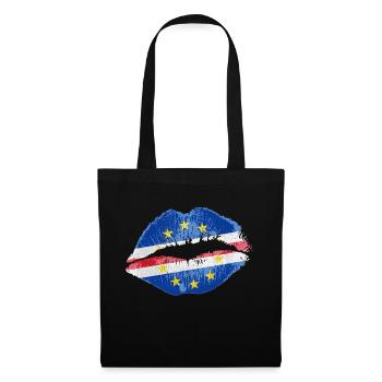 Kiss (Cape Verde / Cabo Verde) - Tote Bag - black - Front