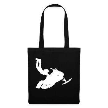 Snowmobile snowmobile snowmobile - Tote Bag - black - Front
