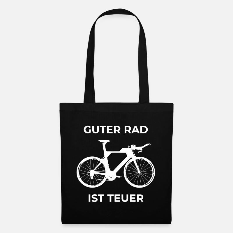 guter Rad - Stoffbeutel - Schwarz