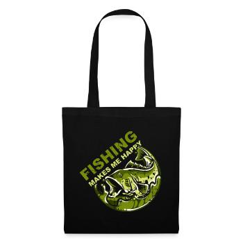 angler - Tote Bag - black - Front