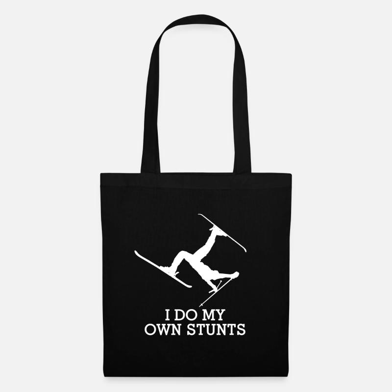 I do my own stunts - Stoffbeutel - Schwarz