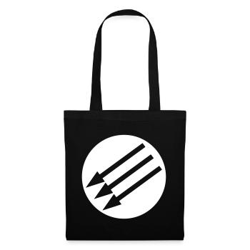 THREE ARROW | Three arrows | Political movement - Tote Bag - black - Front