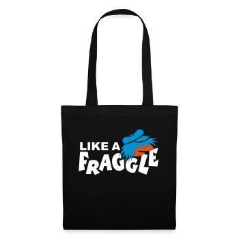 LIKE A FRAGGLE - Stoffbeutel - Schwarz - Vorne