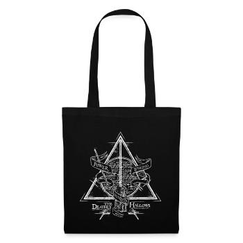 Harry Potter The Deathly Hallows - Tote Bag - black - Front