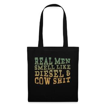 Cow Farmer - Stoffbeutel - Schwarz - Vorne