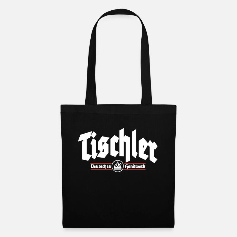 Tischler Deutsches Handwerk - Stoffbeutel - Schwarz
