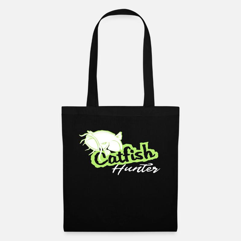 Chasseur de poisson-chat - Sac en tissu - noir