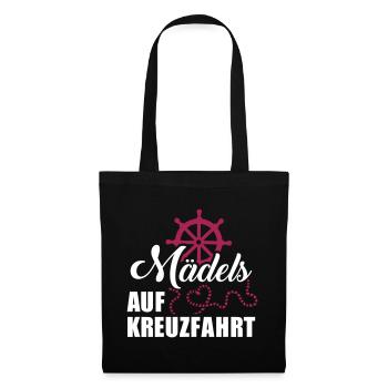 Kreuzfahrt - Stoffbeutel - Schwarz - Vorne