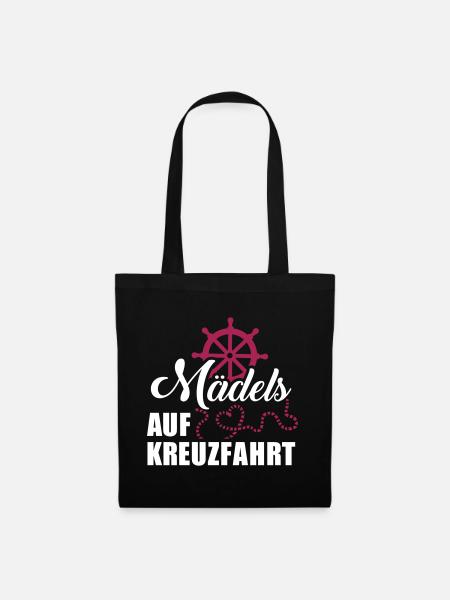 Kreuzfahrt - Stoffbeutel - Schwarz