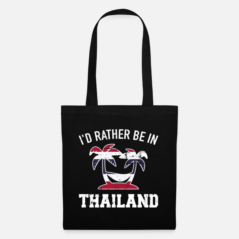 Thailand - Tote Bag - black