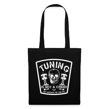 Tournevis de voiture tuner tuning - Sac en tissu - noir - Devant