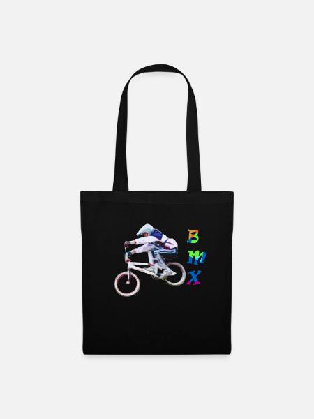 bmx - Stoffbeutel - Schwarz