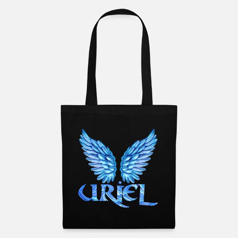 archange uriel e 80 - Sac en tissu - noir