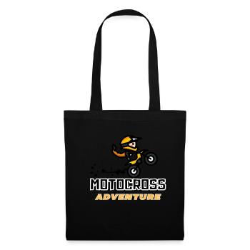 Motocross Adventure - Sac en tissu - noir - Devant