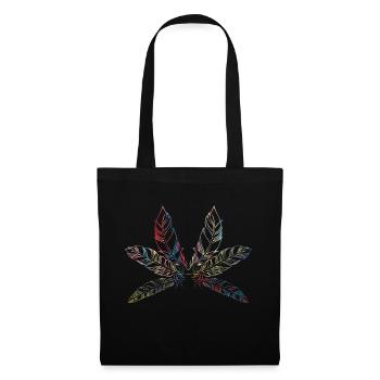 Colorful feathers by the Manzanita ́s - Tote Bag - black - Front