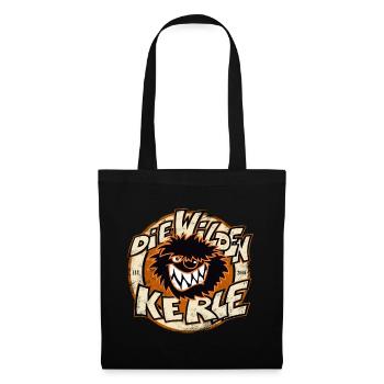 Die Wilden Kerle Est. 2000 Retro - Stoffbeutel - Schwarz - Vorne