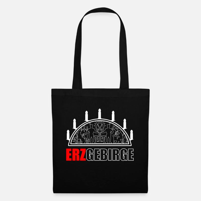 Schwibbogen Erzgebirge - Tote Bag - black