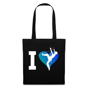 Boulder Boulder Escalade Grimpeuse Femmes - Sac en tissu - noir - Devant