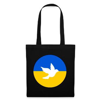 Ukraine - Sac en tissu - noir - Devant