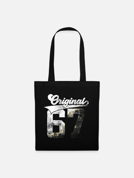 59. GEBURTSTAG 59 JAHRE ORIGINAL 1967 - Stoffbeutel - Schwarz