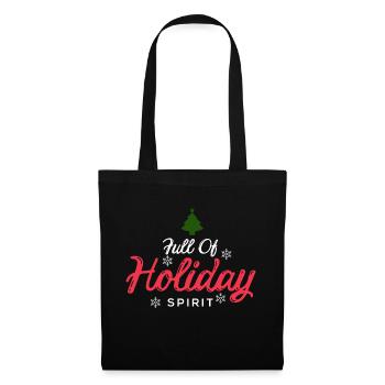 Holiday Spirit - Stoffbeutel - Schwarz - Vorne
