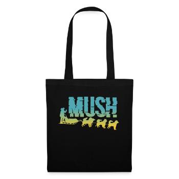 Sled dogs and sledding - Tote Bag - black - Front