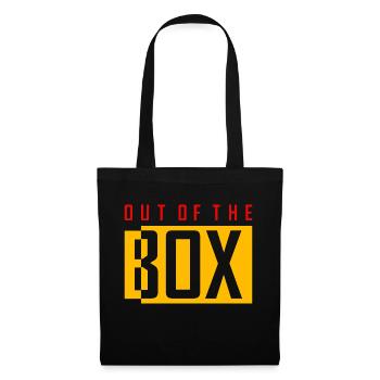 Out Of The Box Design - Stoffbeutel - Schwarz - Vorne