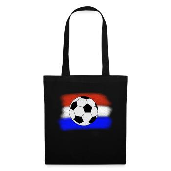Pays-Bas Football - Sac en tissu - noir - Devant