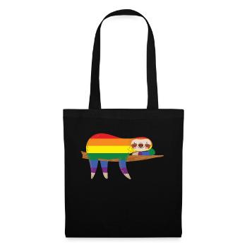Paresseux de la fierté - Sac en tissu - noir - Devant
