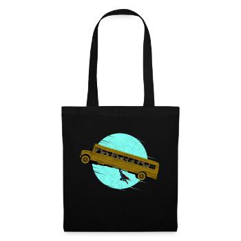 THE FLYING BUS - Tote Bag - black - Front