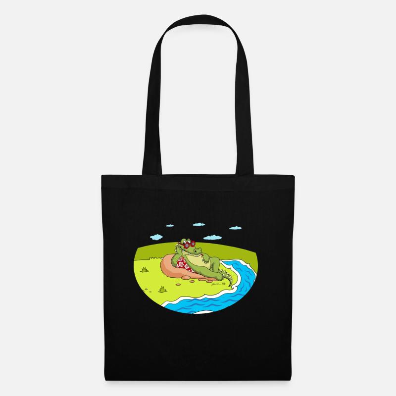 Georges Croco 972 River - Tote Bag - black