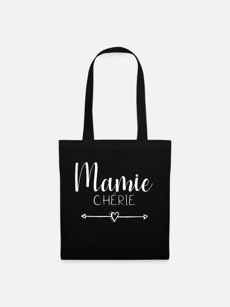 Granny darling - Tote Bag - black