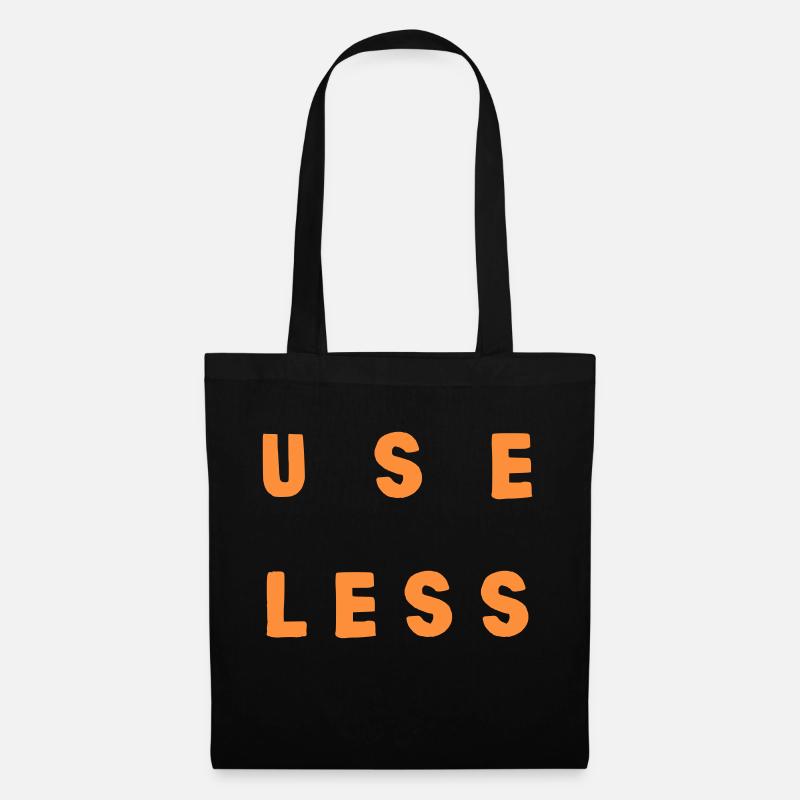 Use less - Tote Bag - black